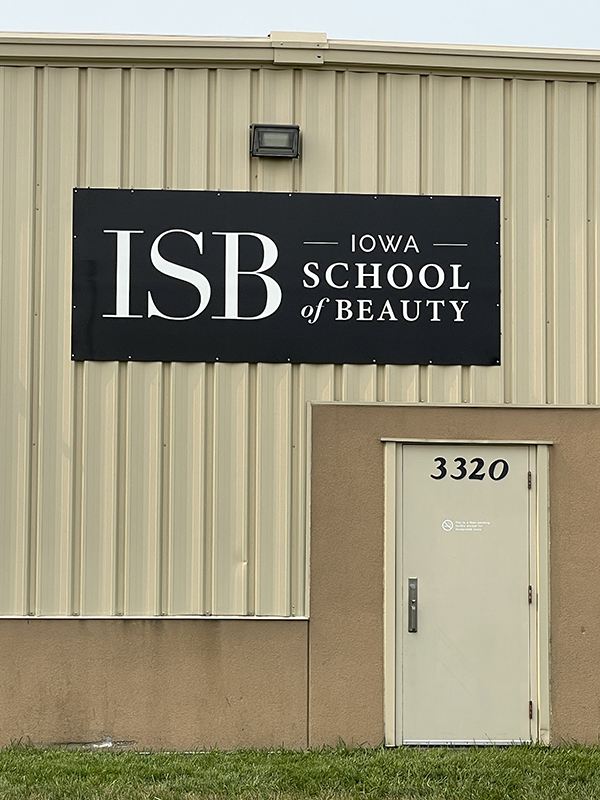 ISB Building Sign